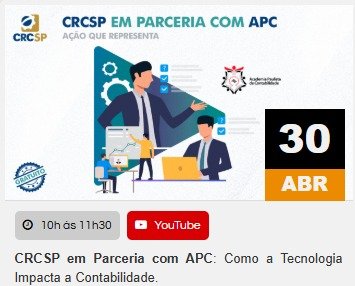 Imagem de notícia publicada pela APCSP
